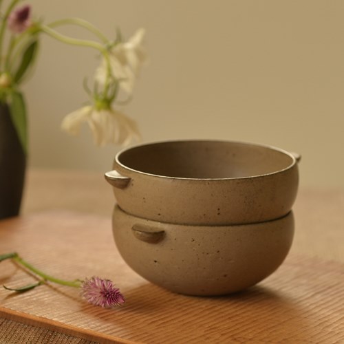 藤田千絵子｜brown スープわん小｜作家もの和食器通販通販 IVORY