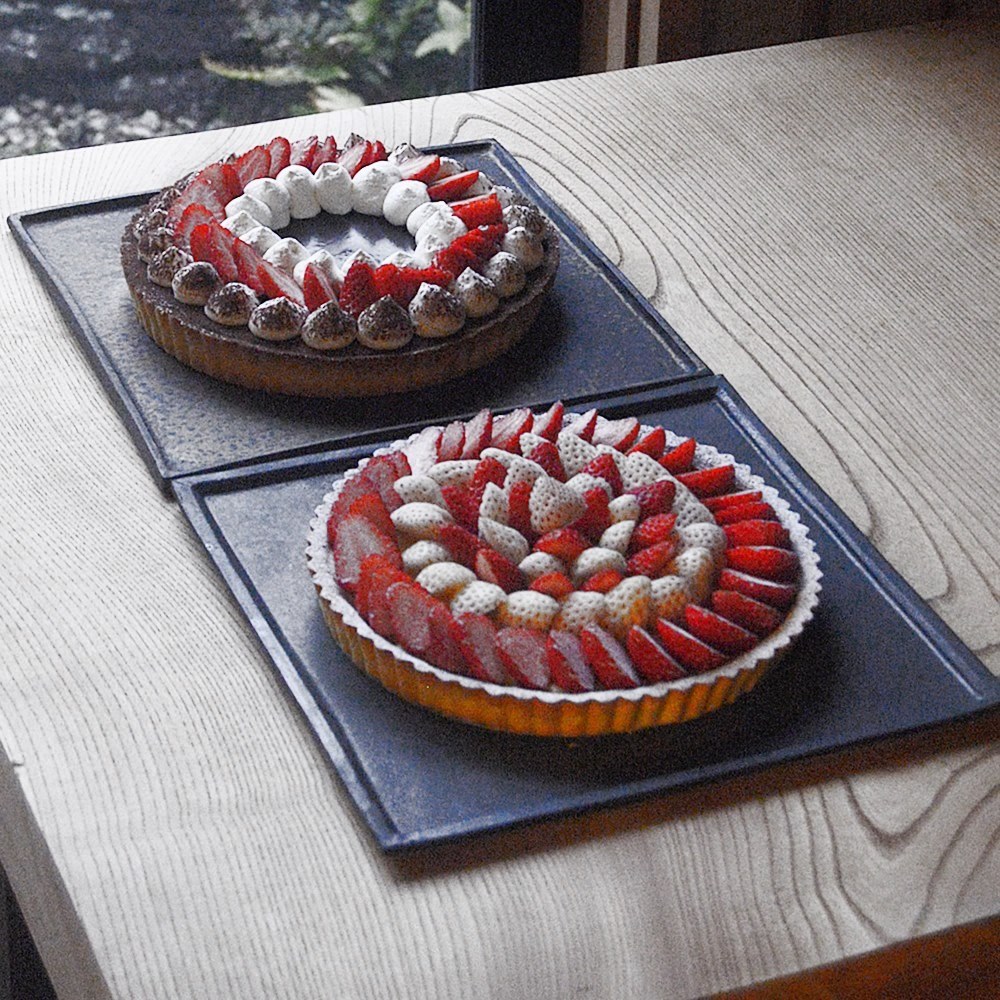 水野幸一｜銅彩釉 正角四方縁 大皿｜作家の器と暮らす。IVORY