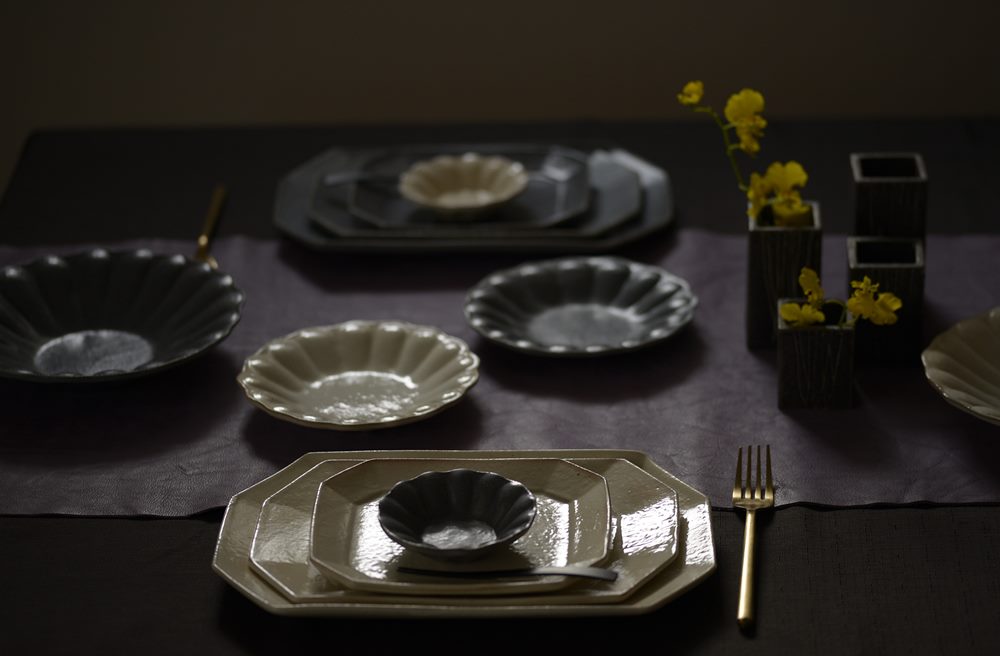 古谷浩一｜古谷製陶所｜輪花深皿｜作家もの和食器通販通販 IVORY
