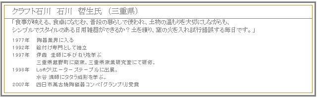石川紹介