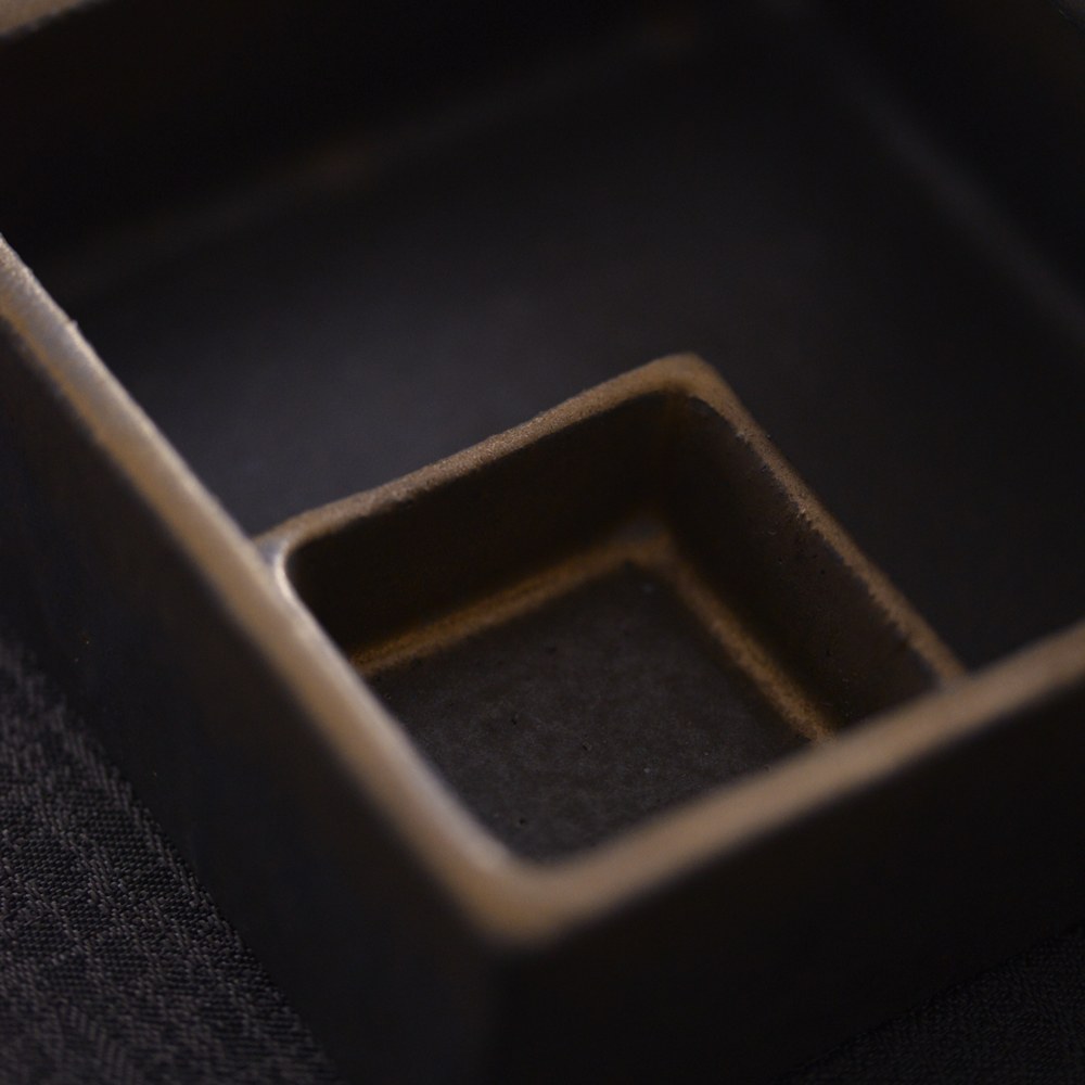 奥田章さん重箱② 奥田章 金彩 重箱S