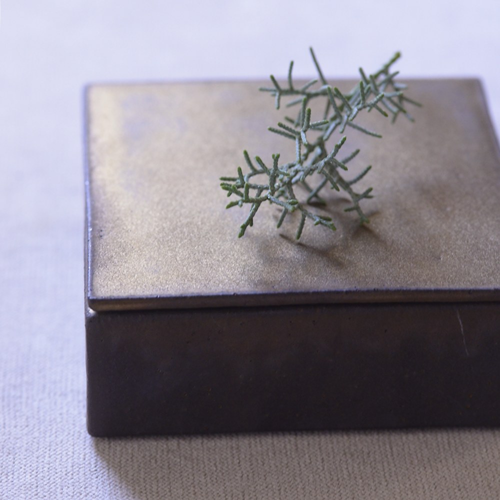 奥田章 金彩 重箱S