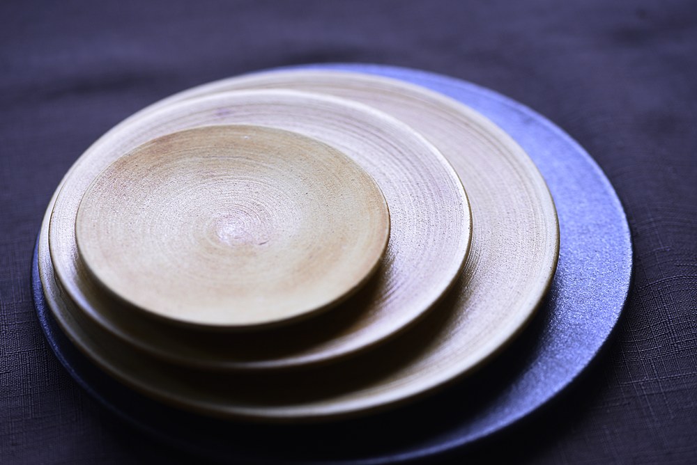 大野香織｜フラットプレート｜作家もの和食器通販通販 IVORY