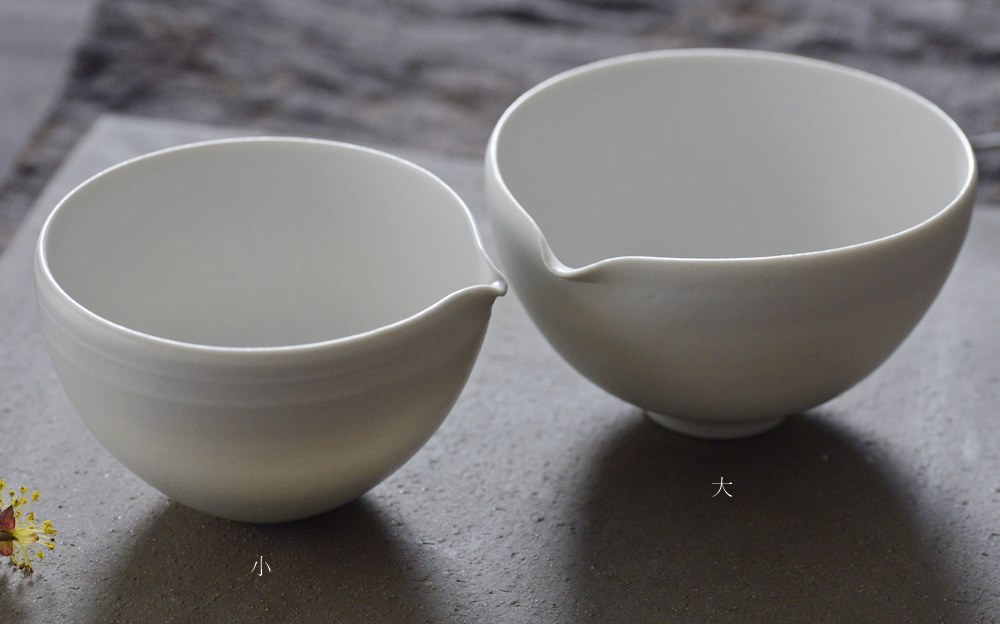 水野幸一｜古白磁 片口｜作家の器と暮らす。IVORY